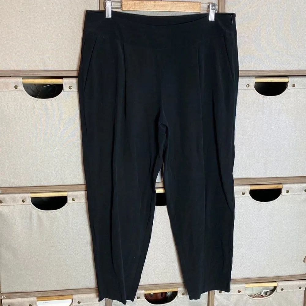 Eileen Fisher pleated ankle pants